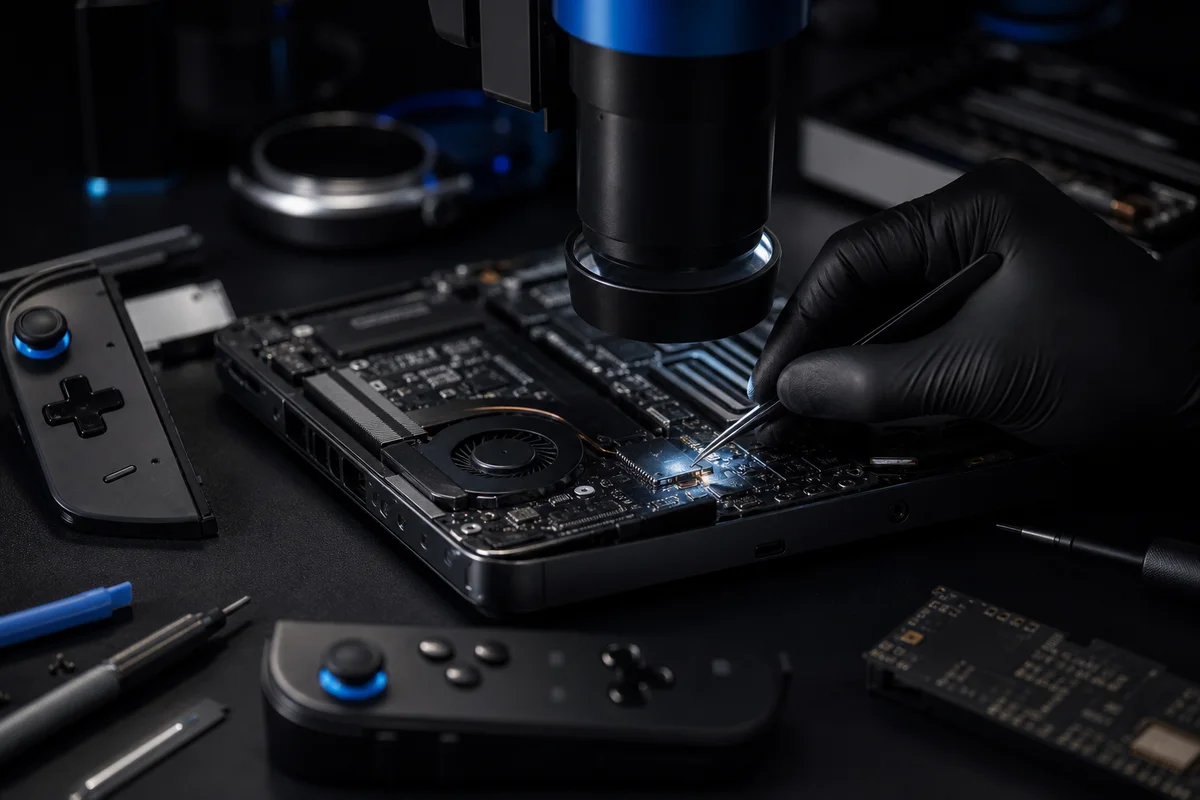 Проверяем USB-C и питание — диагностика Lenovo Legion Go