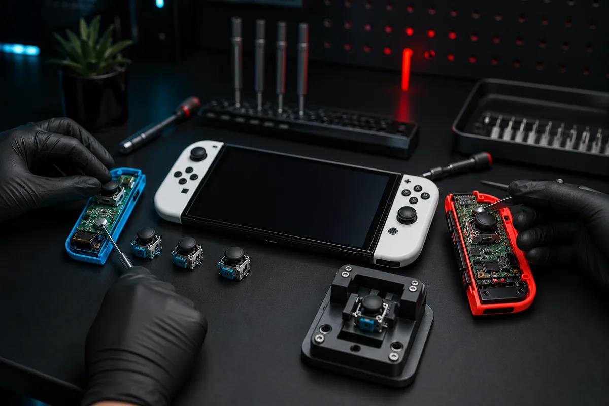 Проверяем Joy-Con и калибровку — диагностика Nintendo Switch