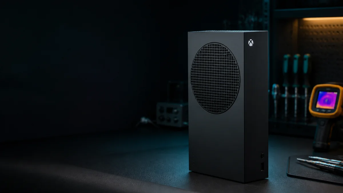 Xbox Series S 1 ТБ для чистки охлаждения