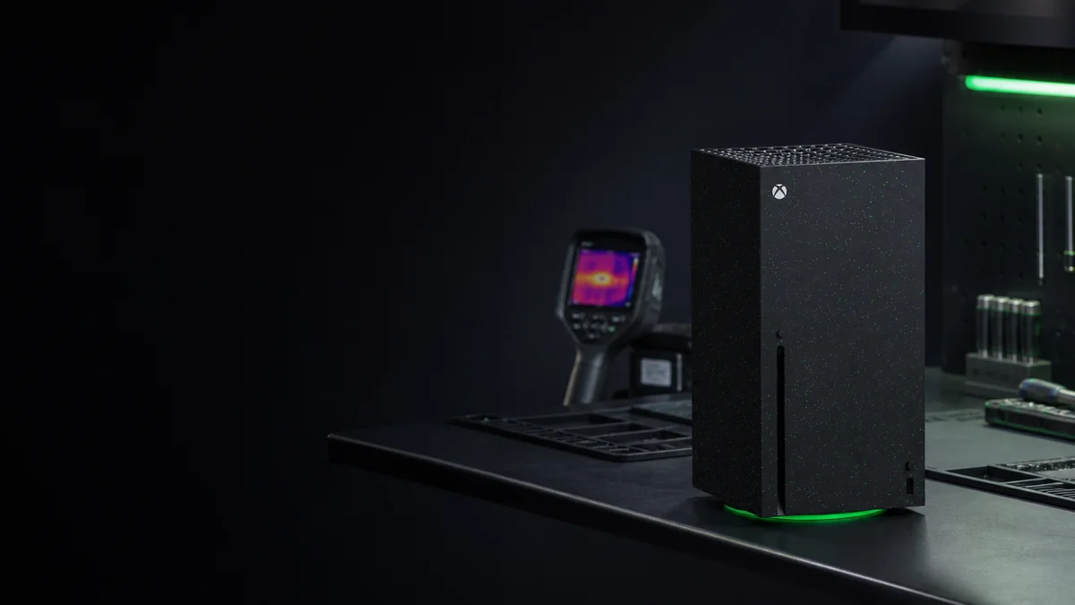 Xbox Series X 2 ТБ Galaxy Black для чистки