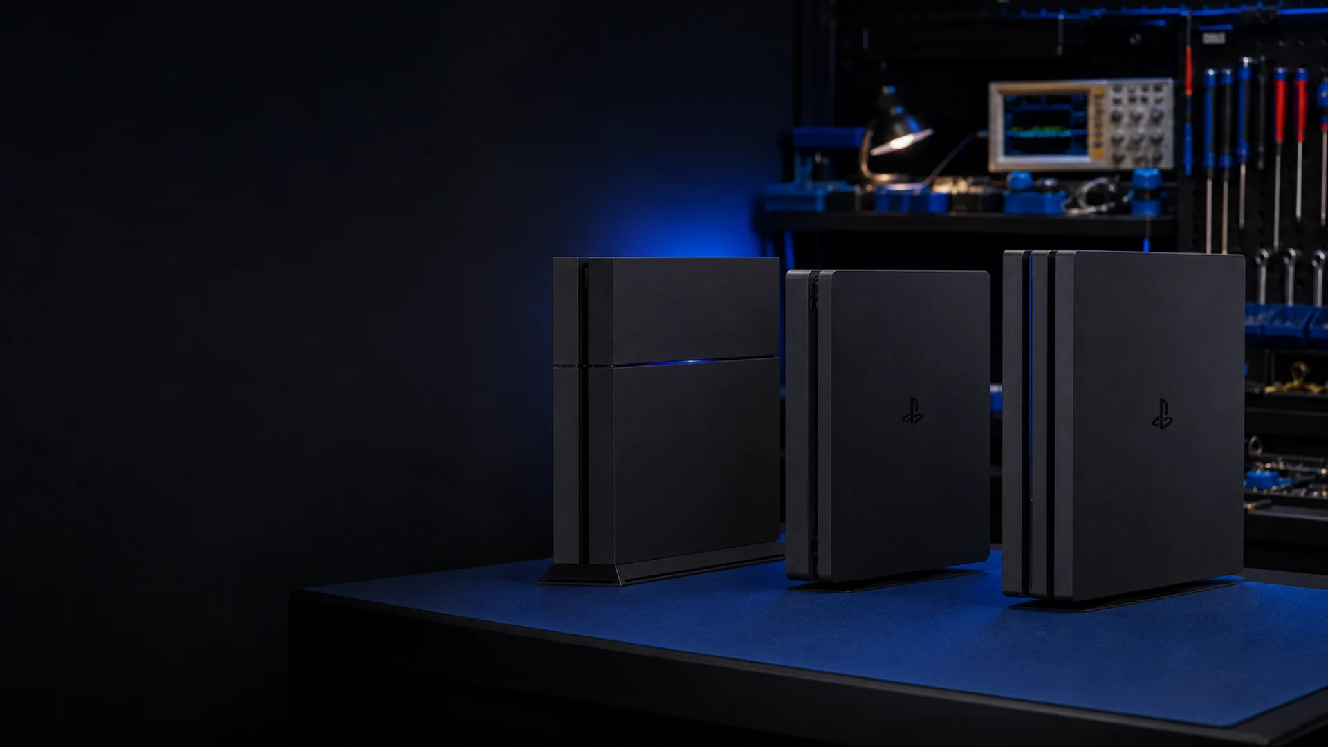PlayStation 4 на диагностике