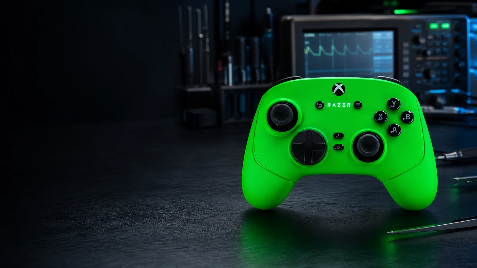 Razer Wolverine V3 Pro Esports Green в мастерской РемТех