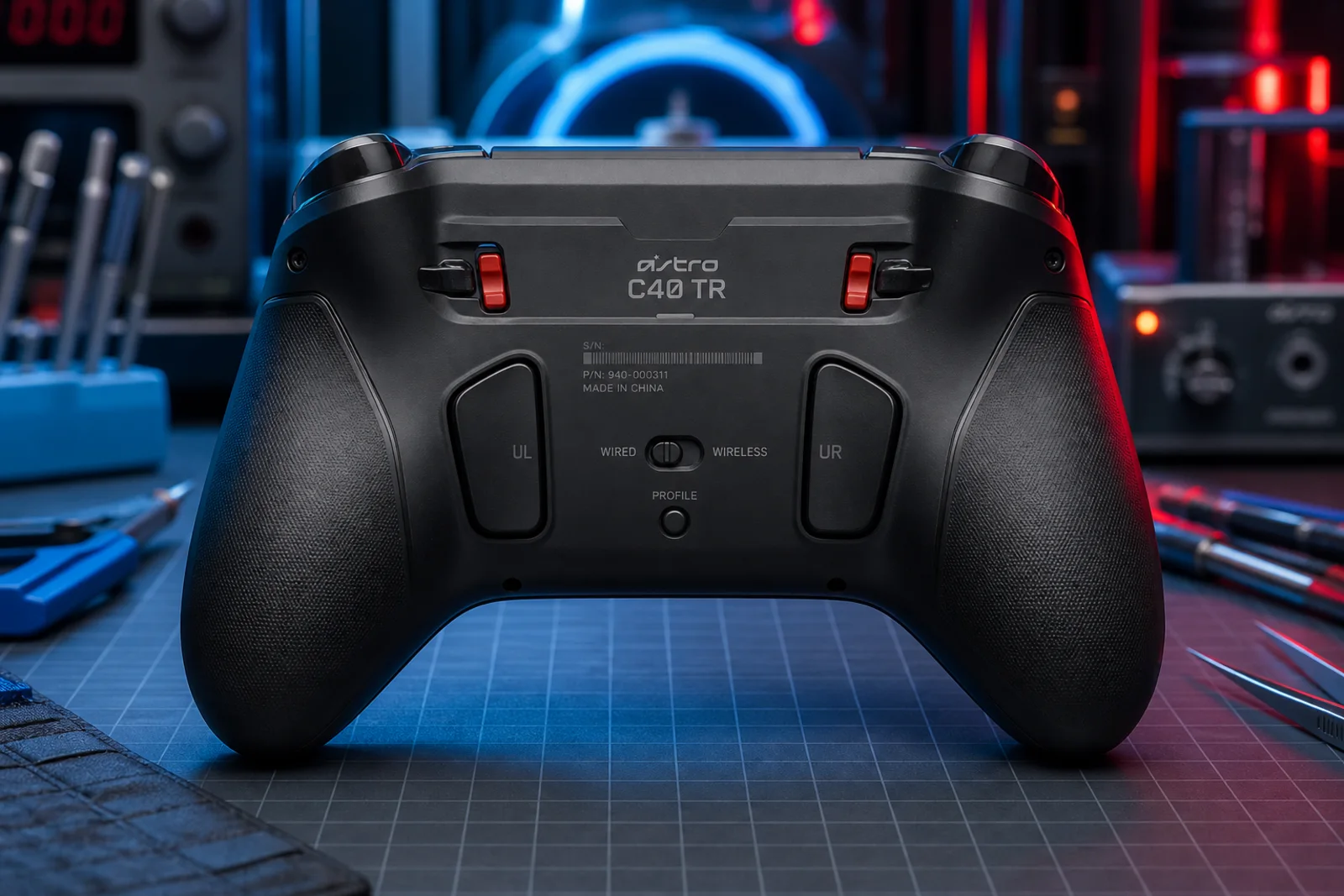 ASTRO C40 TR — задние органы управления