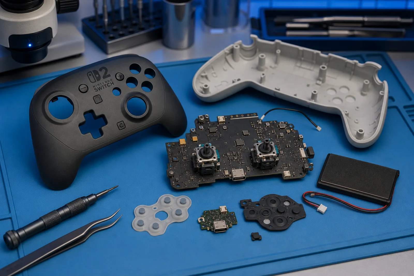 Диагностика Nintendo Switch 2 Pro Controller