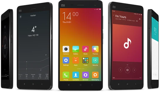 Xiaomi Mi 4 — официальное изображение из галереи производителя